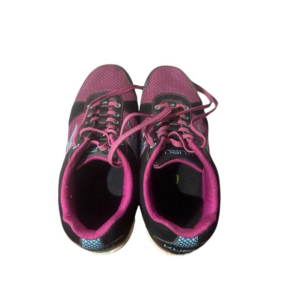 KURU Women’s Athletic Shoes Sneakers Size 10.5 Fuchsia Gray Lace Up Comfortable - Picture 8 of 8
